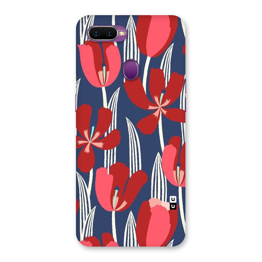 Artistic Tulips Back Case for Oppo F9