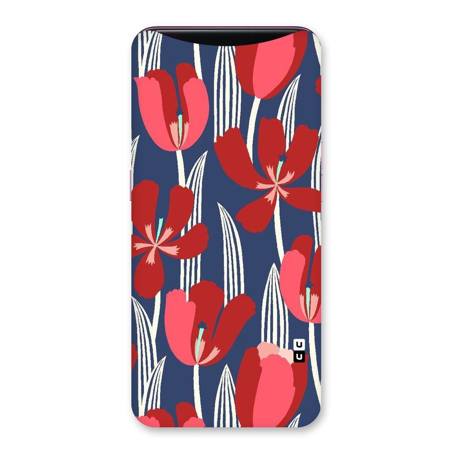 Artistic Tulips Back Case for Oppo Find X