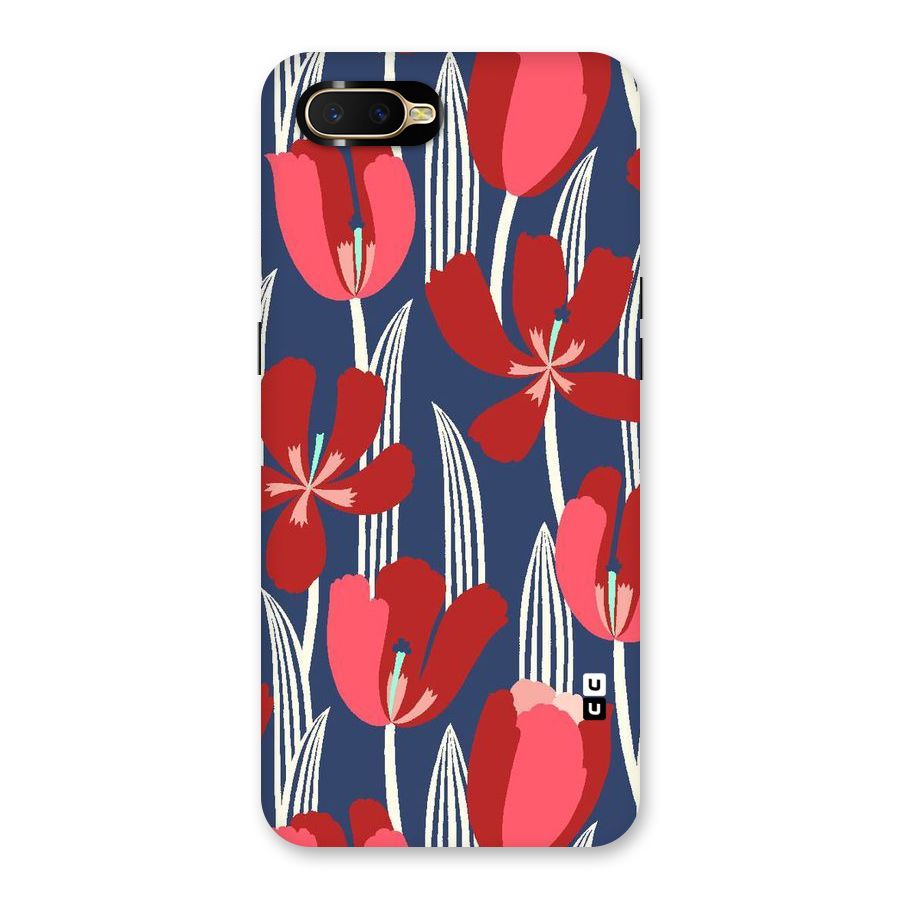 Artistic Tulips Back Case for Oppo K1