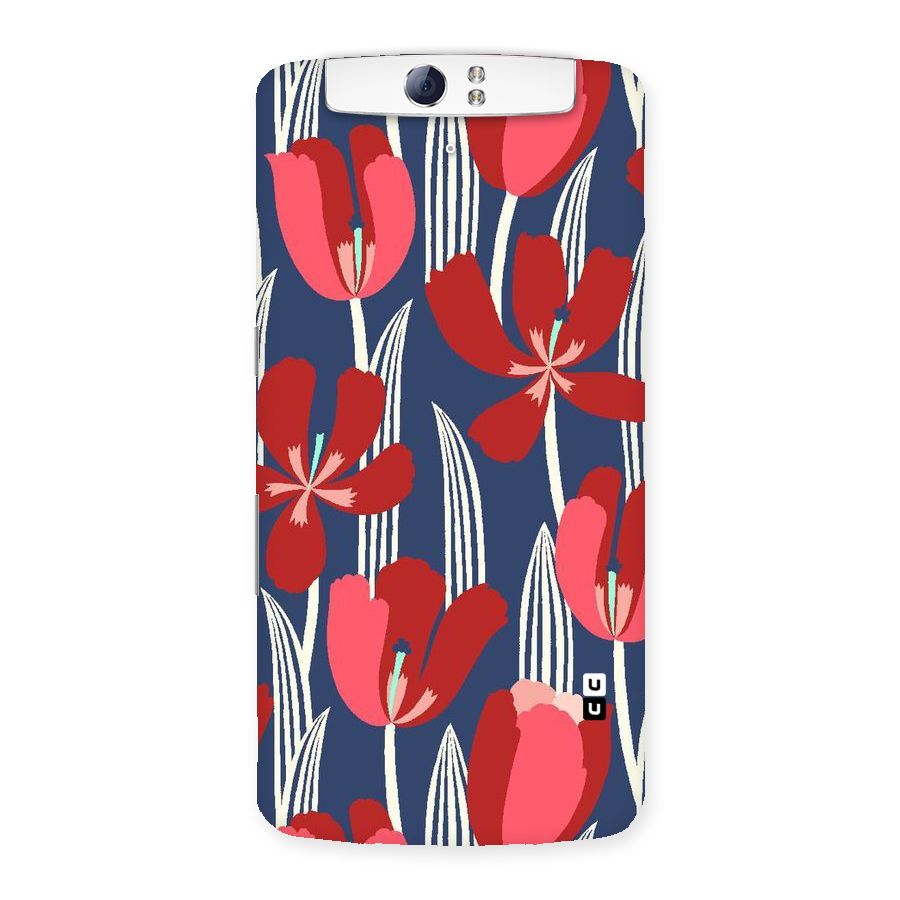 Artistic Tulips Back Case for Oppo N1