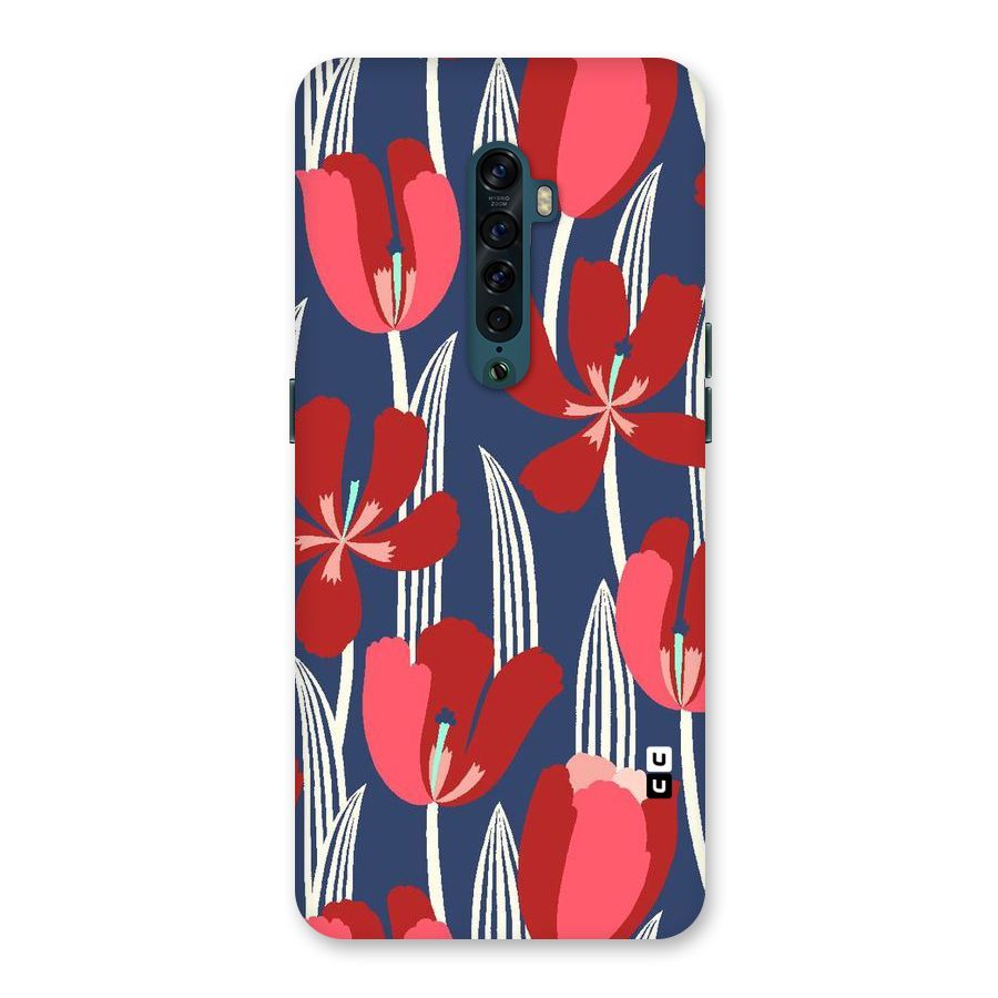 Artistic Tulips Back Case for Oppo Reno2