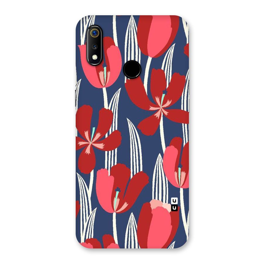 Artistic Tulips Back Case for Realme 3