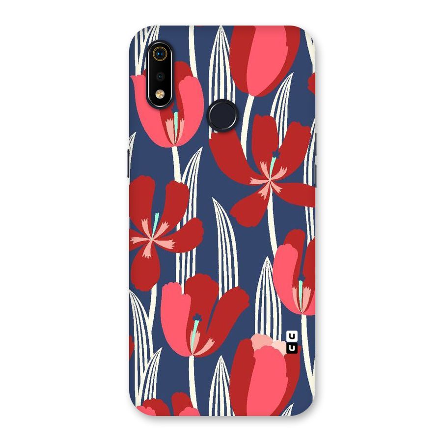 Artistic Tulips Back Case for Realme 3i