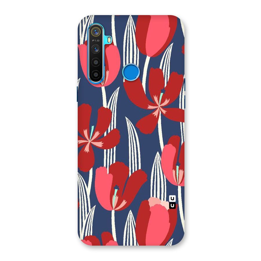 Artistic Tulips Back Case for Realme 5
