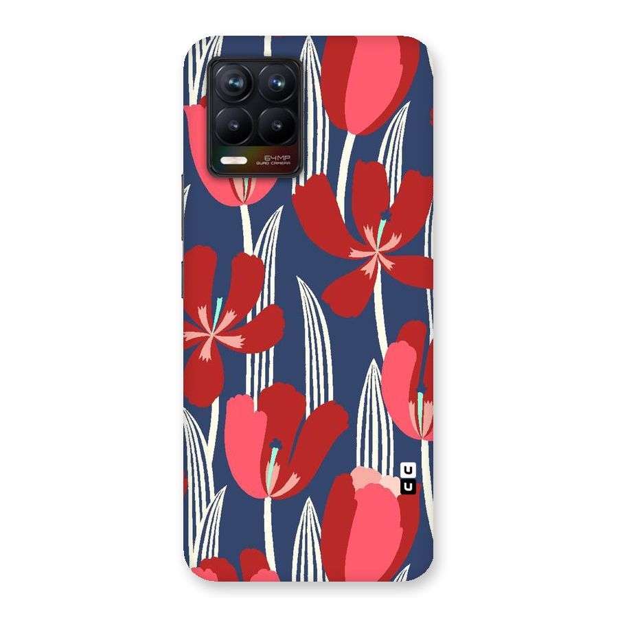 Artistic Tulips Back Case for Realme 8