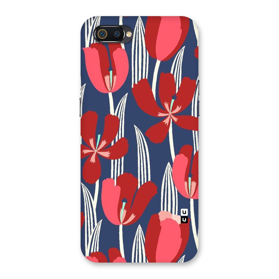 Artistic Tulips Back Case for Realme C2