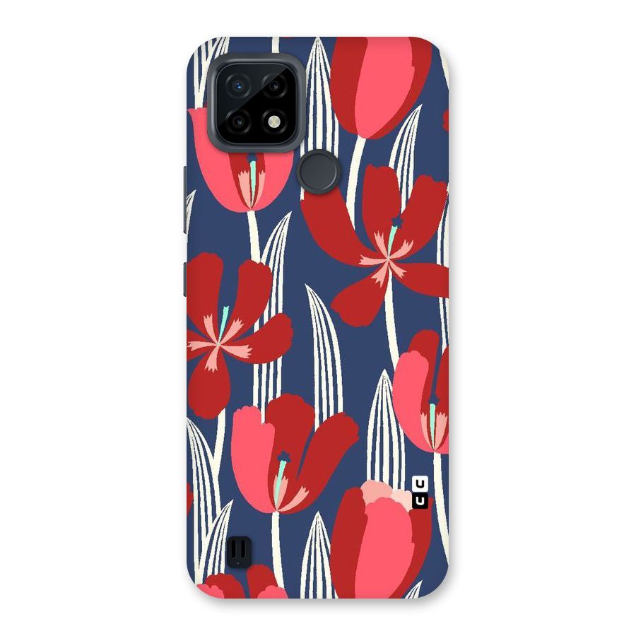 Artistic Tulips Back Case for Realme C21