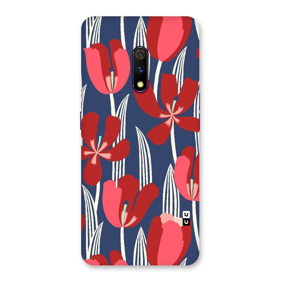 Artistic Tulips Back Case for Realme X