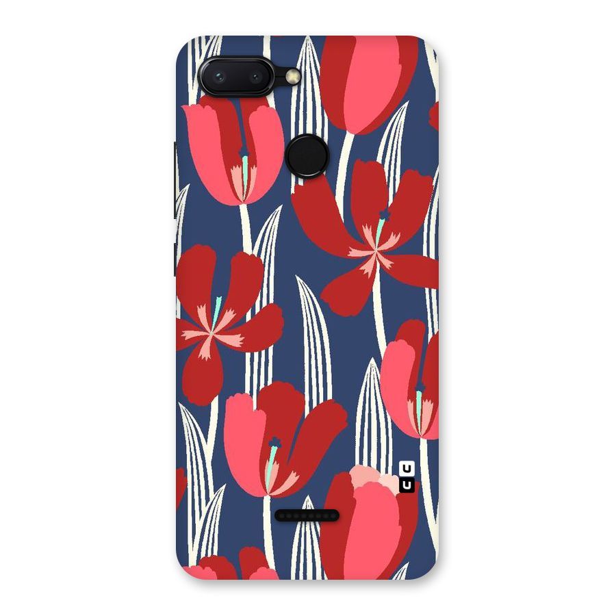 Artistic Tulips Back Case for Redmi 6