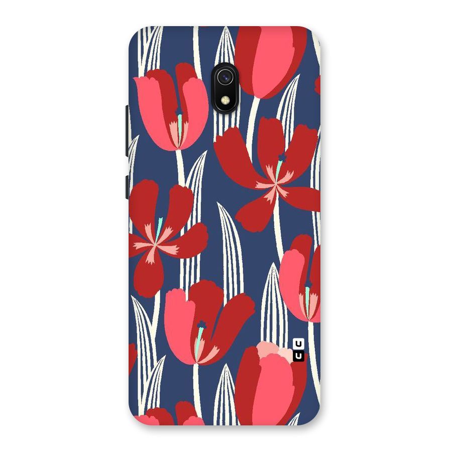 Artistic Tulips Back Case for Redmi 8A