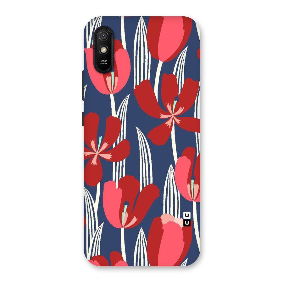 Artistic Tulips Back Case for Redmi 9A
