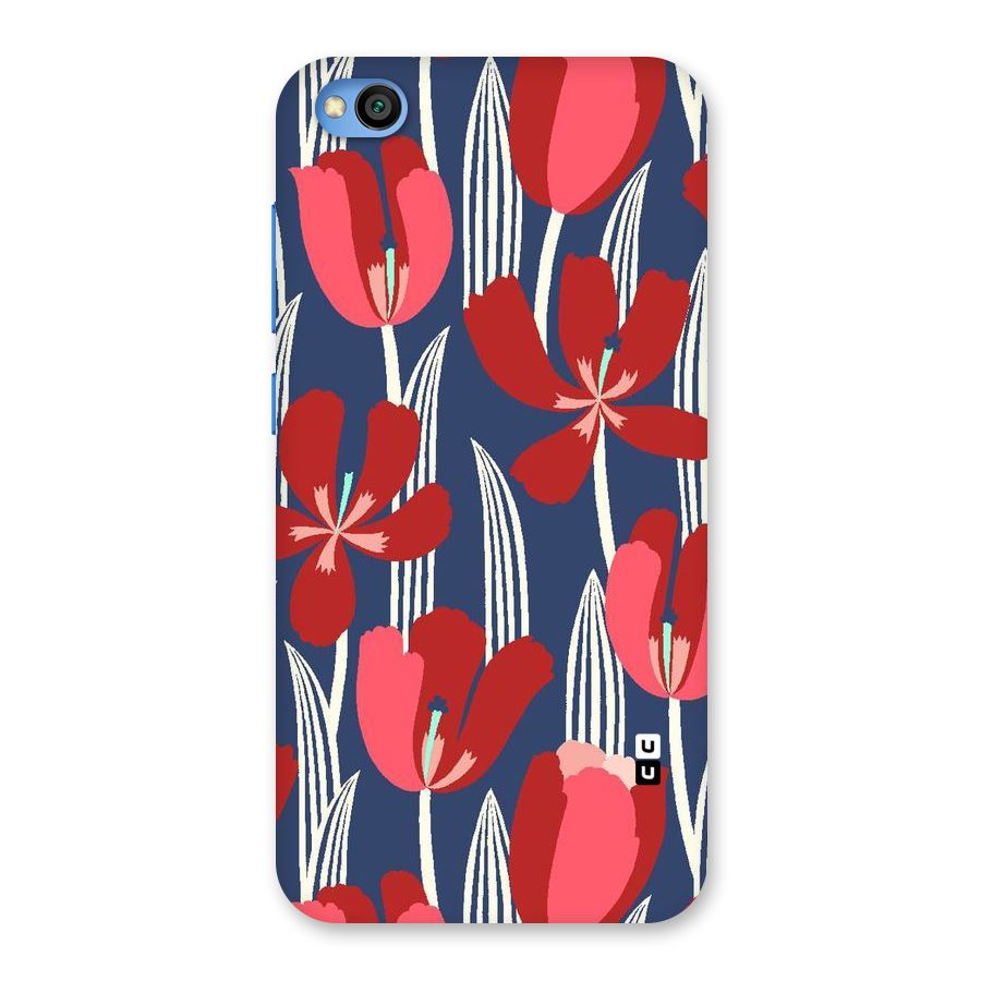 Artistic Tulips Back Case for Redmi Go