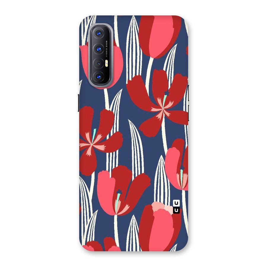 Artistic Tulips Back Case for Reno3 Pro
