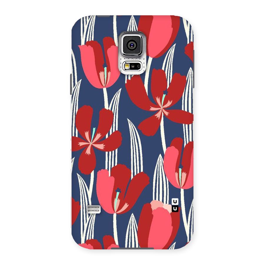 Artistic Tulips Back Case for Samsung Galaxy S5