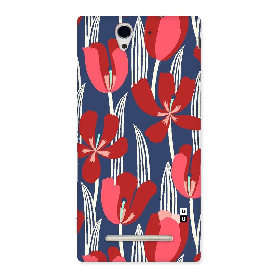 Artistic Tulips Back Case for Sony Xperia C3