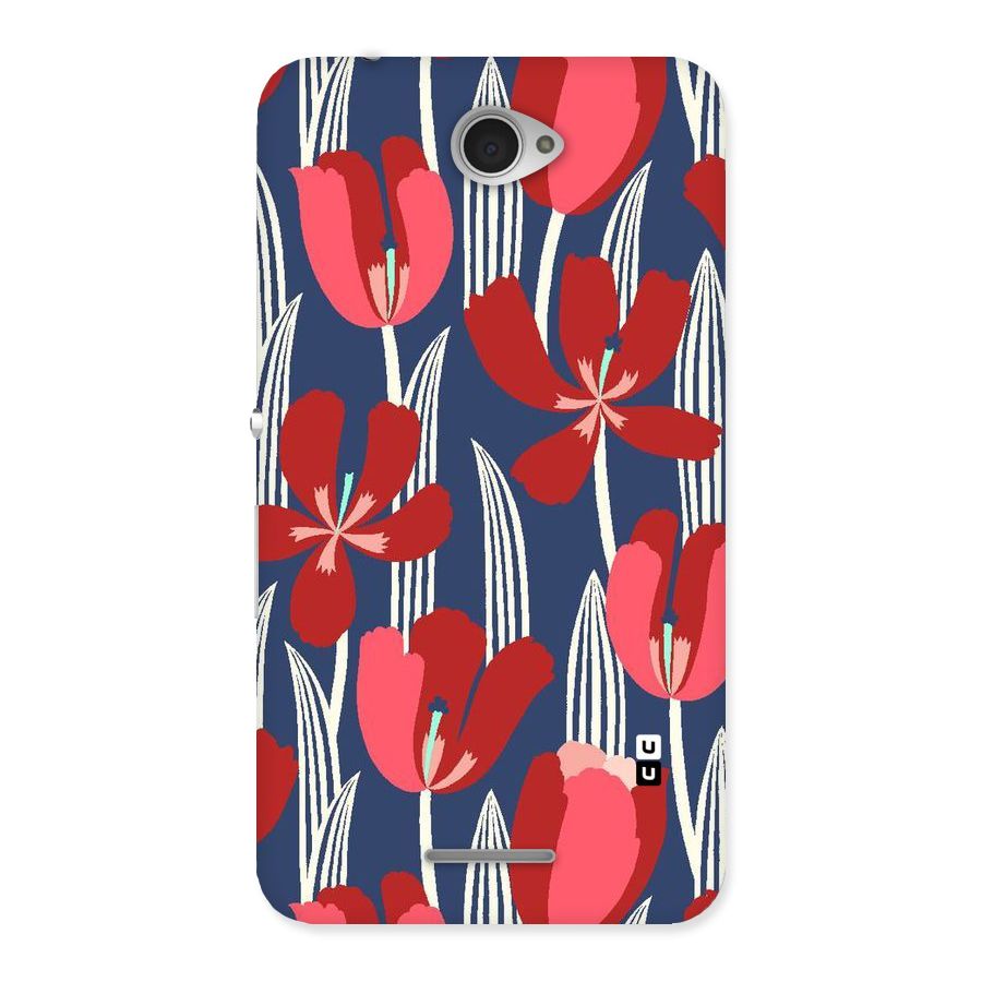 Artistic Tulips Back Case for Sony Xperia E4