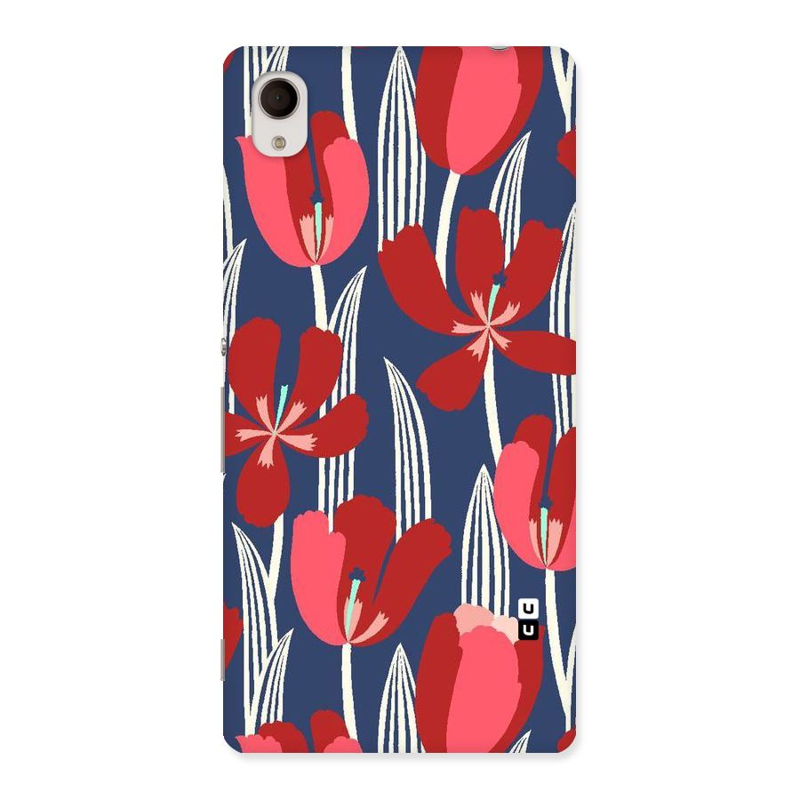 Artistic Tulips Back Case for Sony Xperia M4