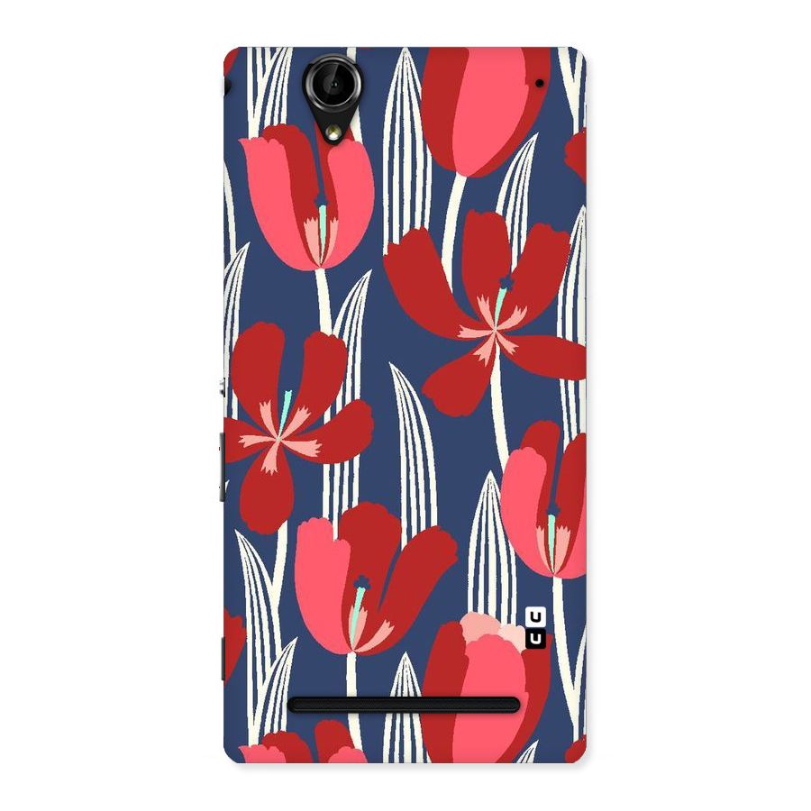 Artistic Tulips Back Case for Sony Xperia T2
