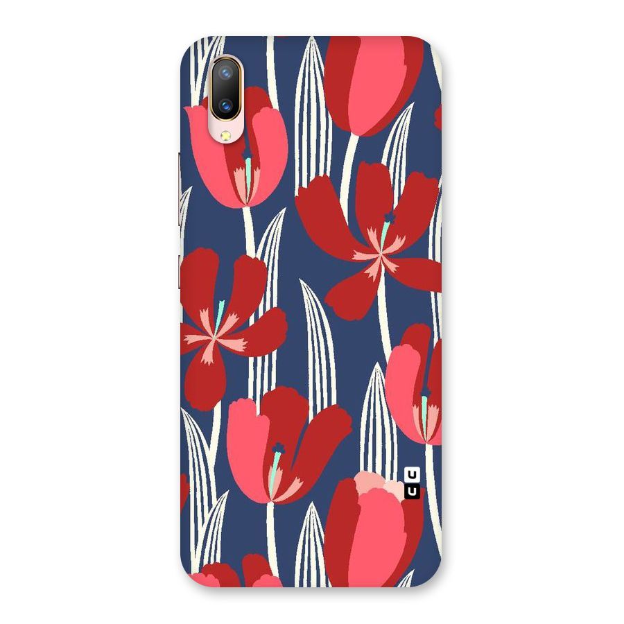 Artistic Tulips Back Case for Vivo V11 Pro