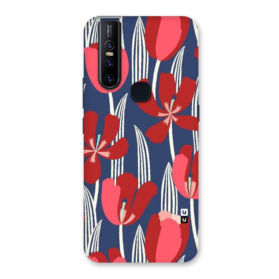 Artistic Tulips Back Case for Vivo V15