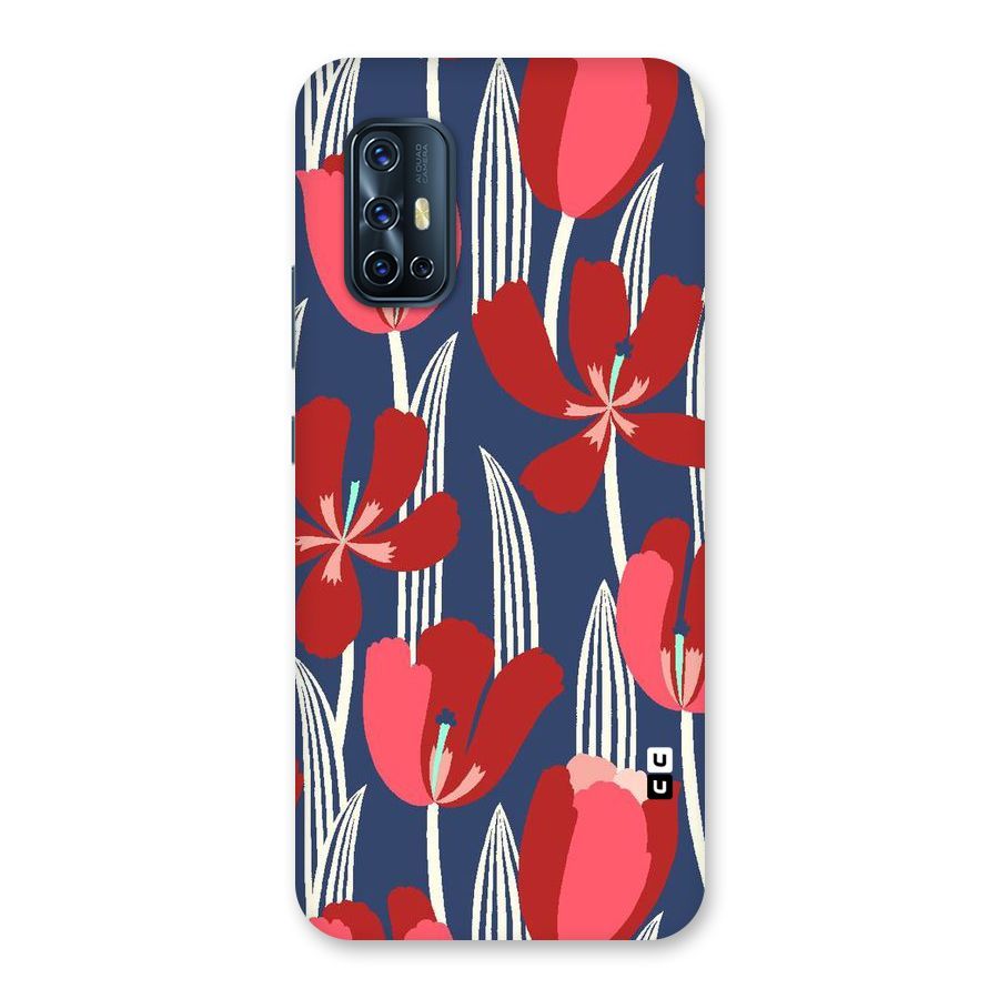 Artistic Tulips Back Case for Vivo V17