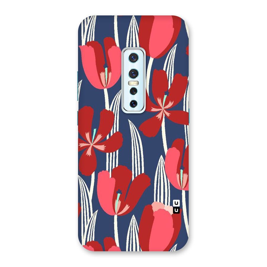 Artistic Tulips Back Case for Vivo V17 Pro