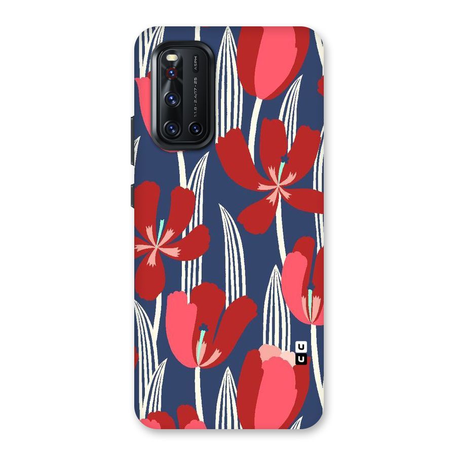 Artistic Tulips Back Case for Vivo V19