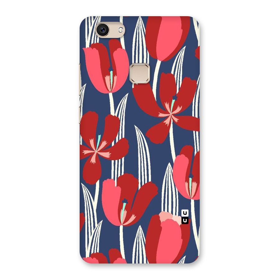 Artistic Tulips Back Case for Vivo V7