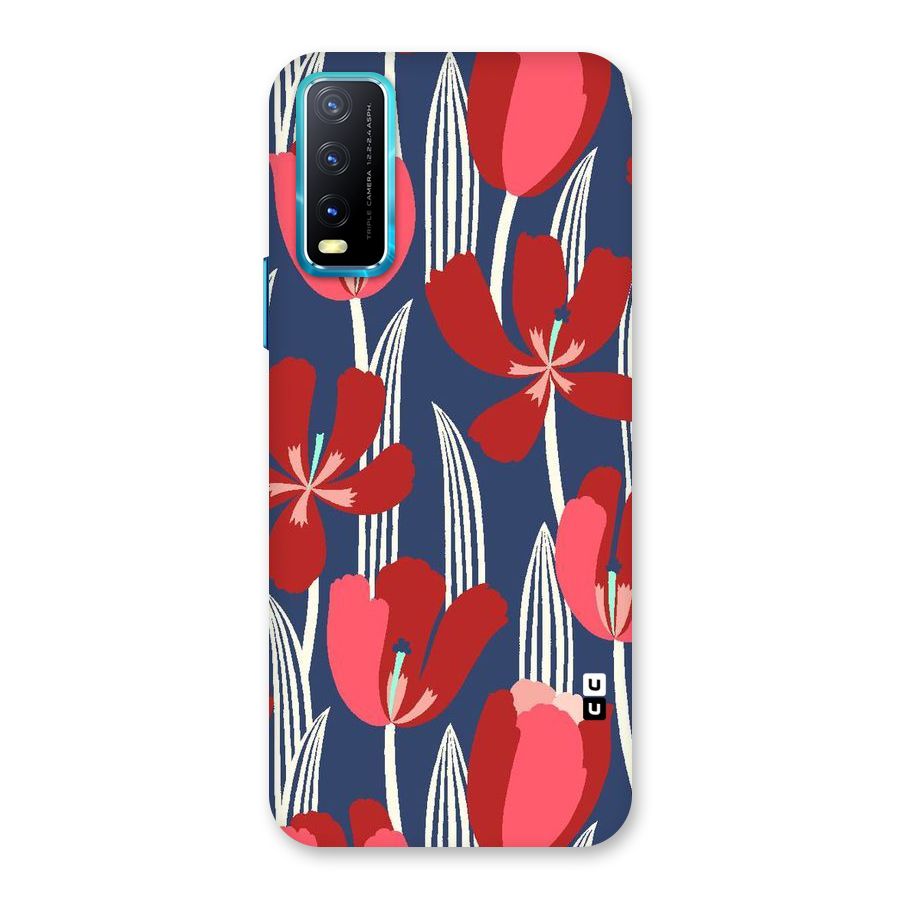Artistic Tulips Back Case for Vivo Y20G