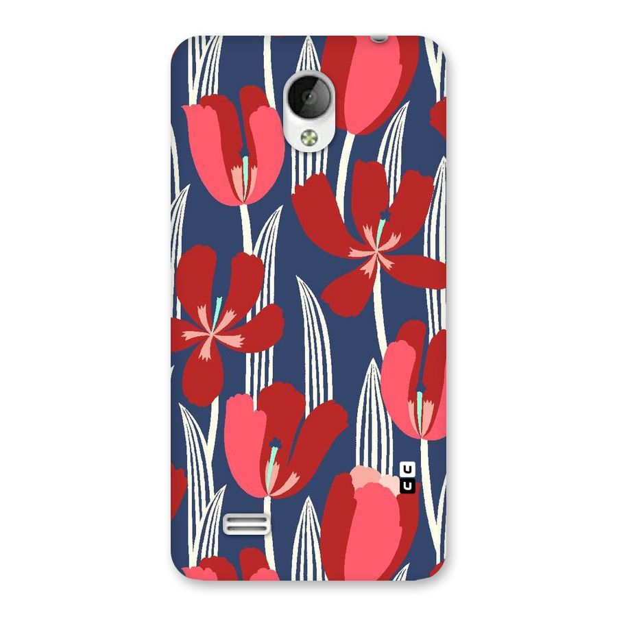 Artistic Tulips Back Case for Vivo Y21