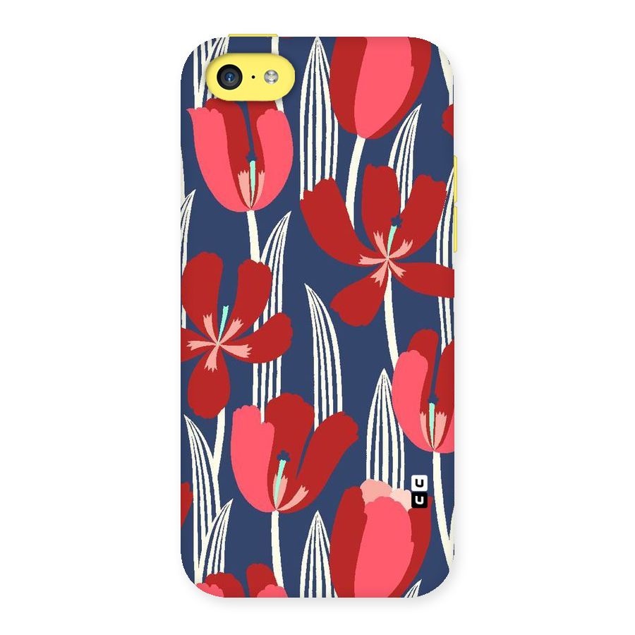Artistic Tulips Back Case for iPhone 5C