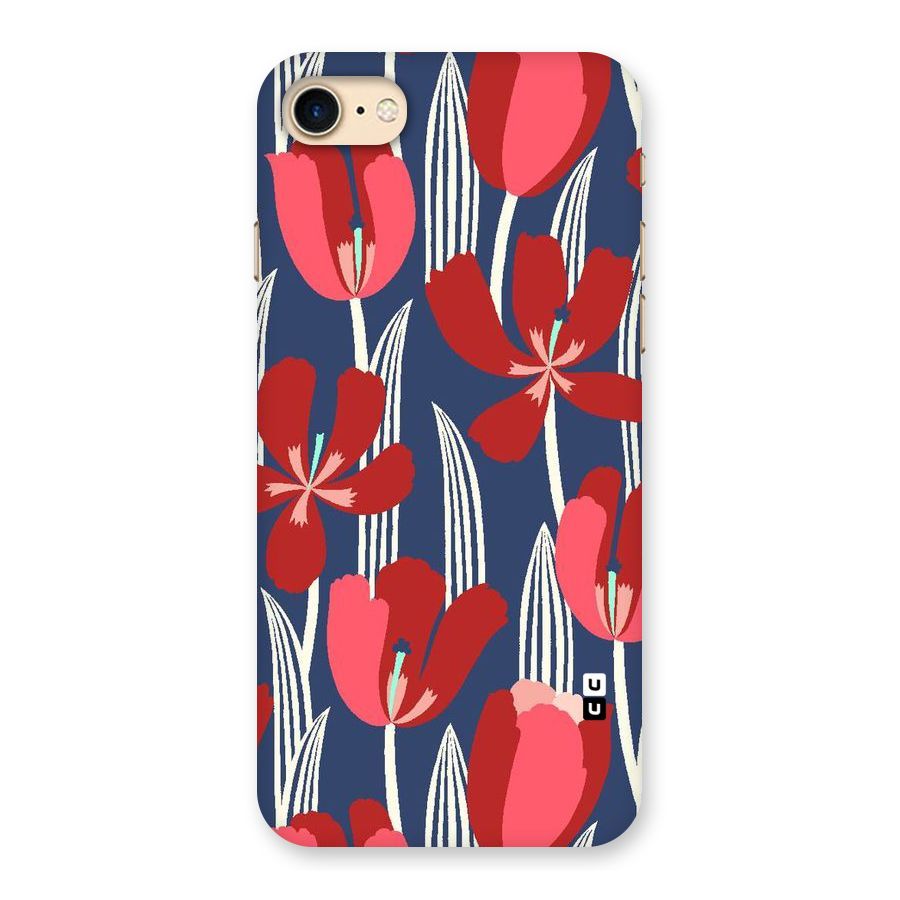 Artistic Tulips Back Case for iPhone 7