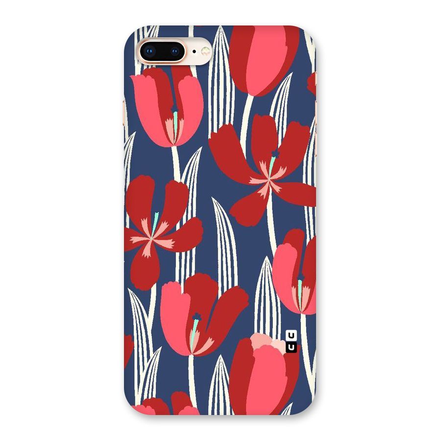 Artistic Tulips Back Case for iPhone 8 Plus