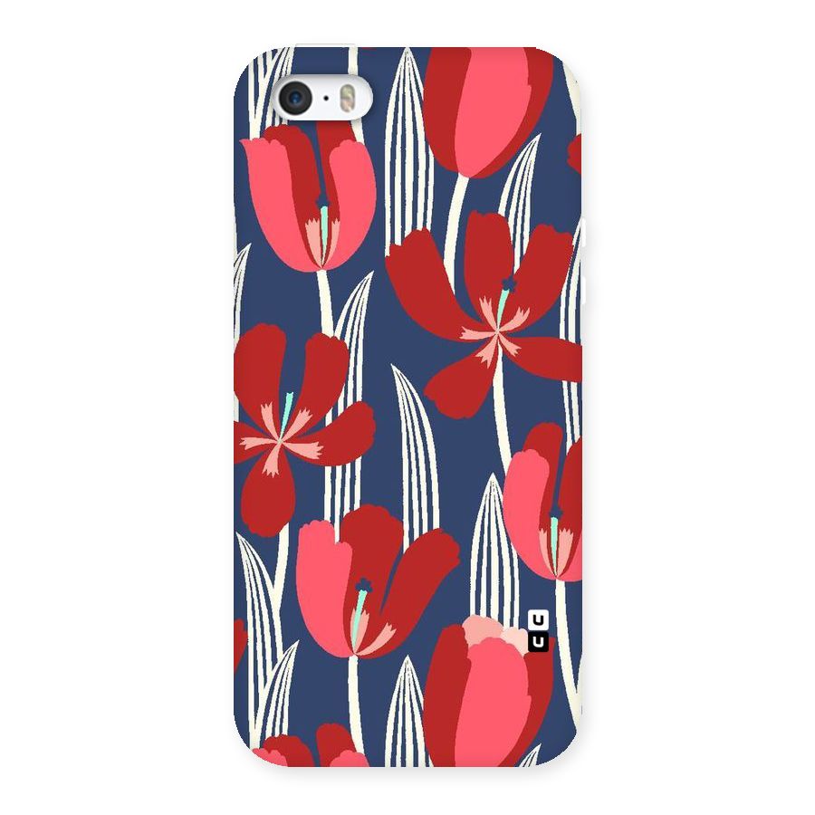 Artistic Tulips Back Case for iPhone SE