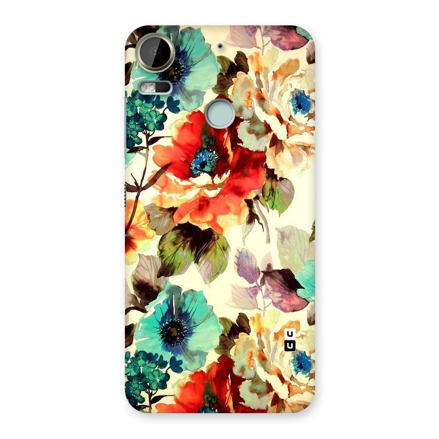 Artsy Bloom Flower Back Case for Desire 10 Pro
