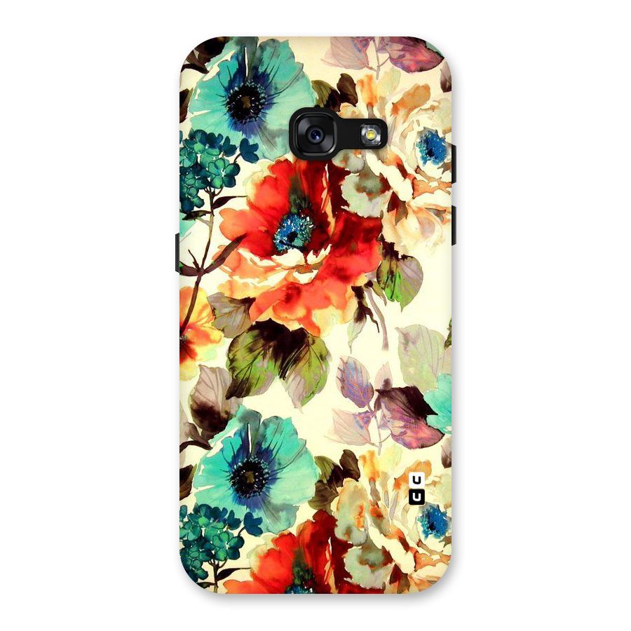 Artsy Bloom Flower Back Case for Galaxy A3 (2017)