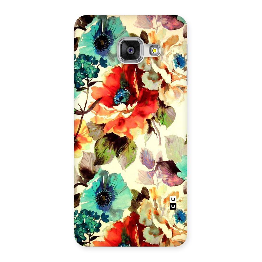 Artsy Bloom Flower Back Case for Galaxy A3 2016