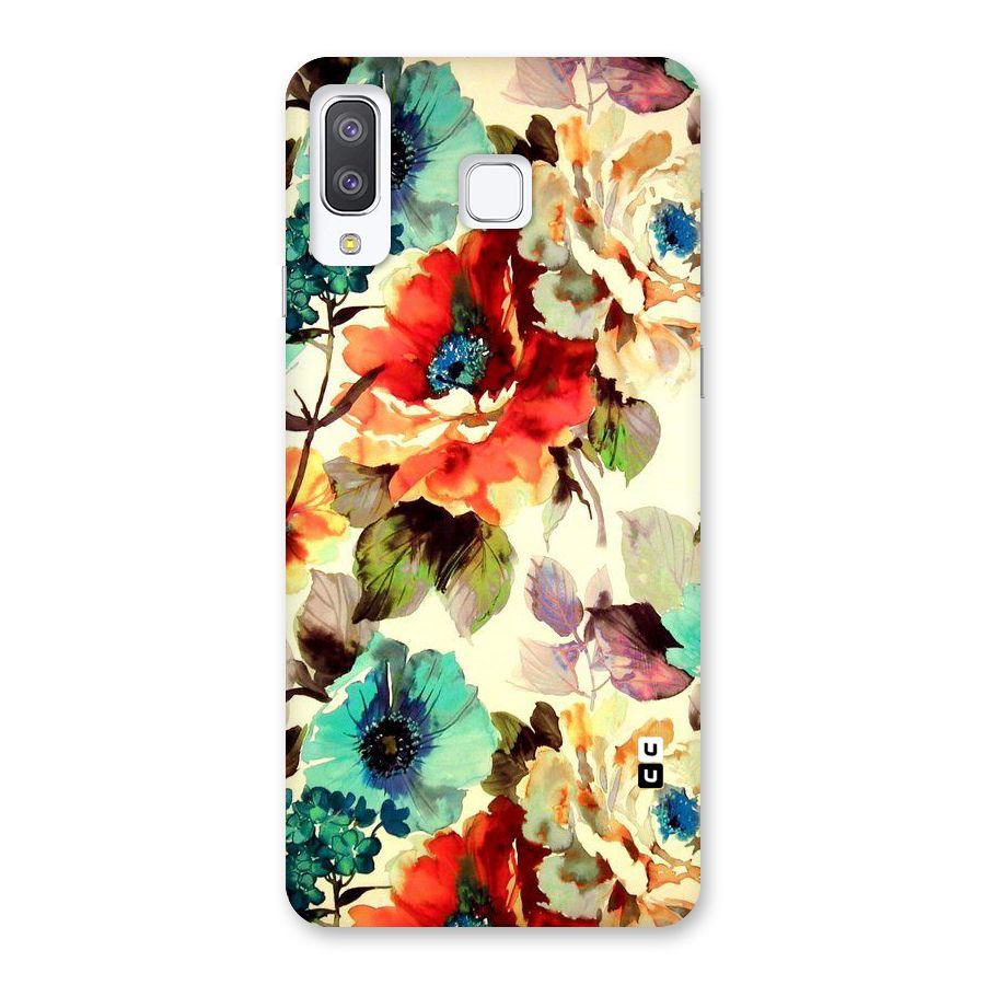 Artsy Bloom Flower Back Case for Galaxy A8 Star