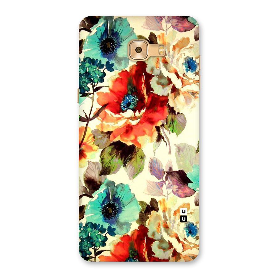 Artsy Bloom Flower Back Case for Galaxy C9 Pro