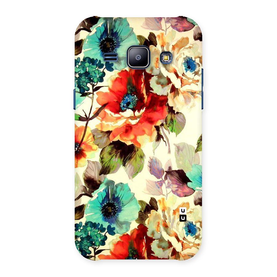 Artsy Bloom Flower Back Case for Galaxy J1
