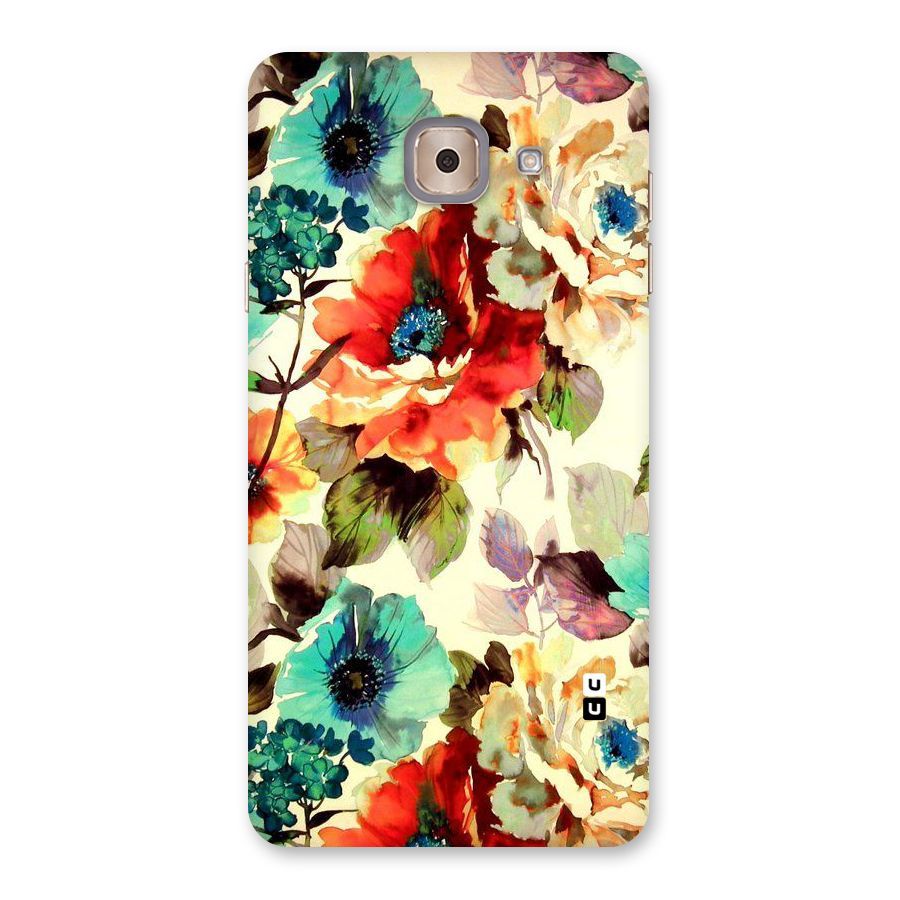 Artsy Bloom Flower Back Case for Galaxy J7 Max