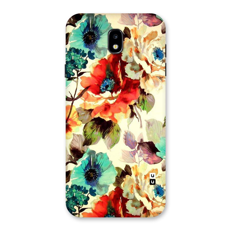 Artsy Bloom Flower Back Case for Galaxy J7 Pro