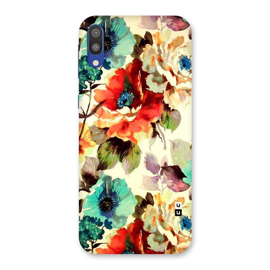 Artsy Bloom Flower Back Case for Galaxy M10