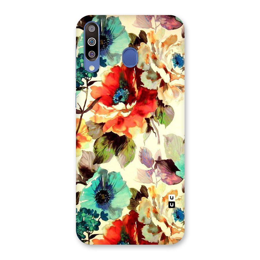 Artsy Bloom Flower Back Case for Galaxy M30