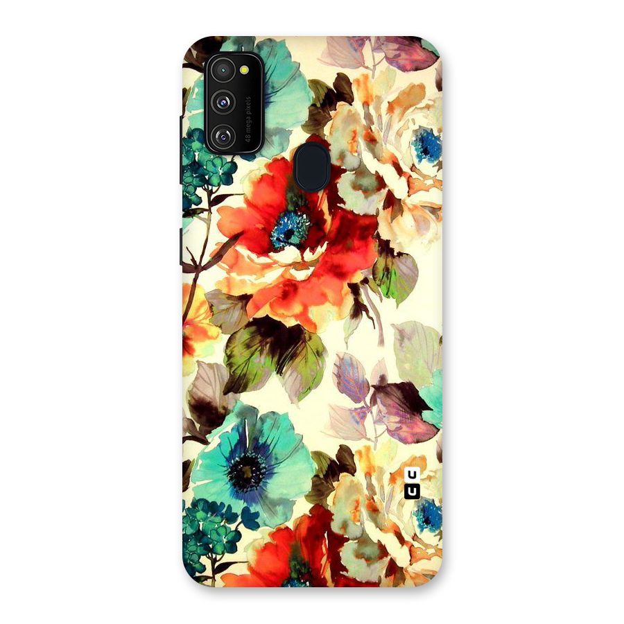 Artsy Bloom Flower Back Case for Galaxy M30s