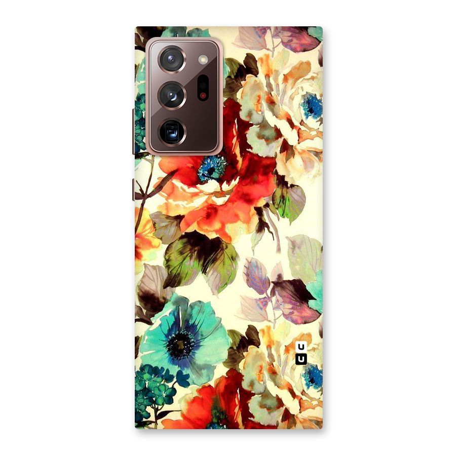 Artsy Bloom Flower Back Case for Galaxy Note 20 Ultra