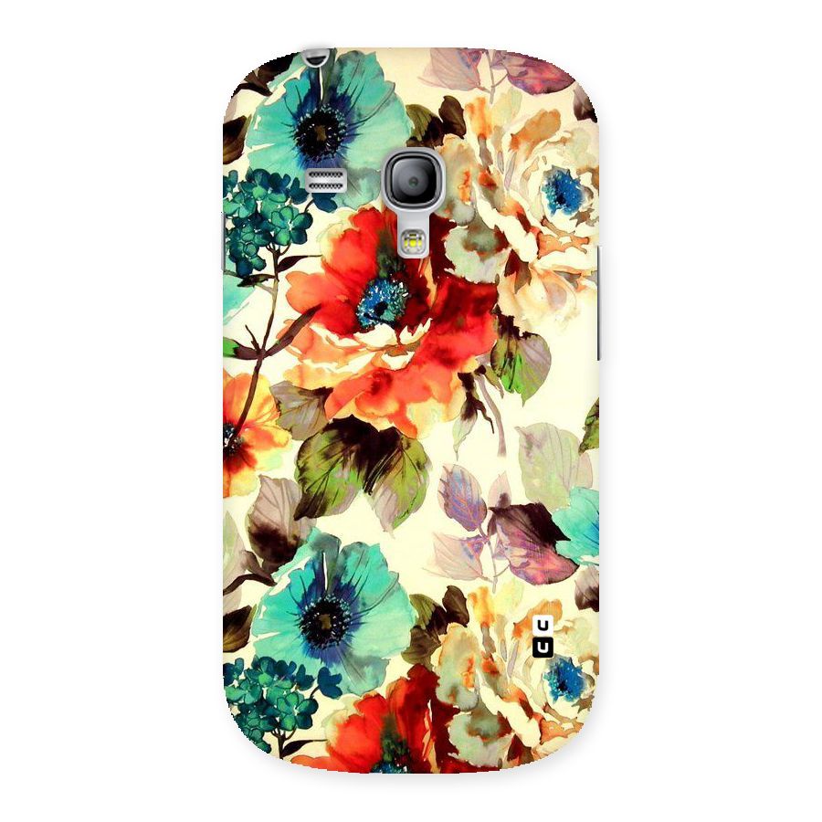 Artsy Bloom Flower Back Case for Galaxy S3 Mini