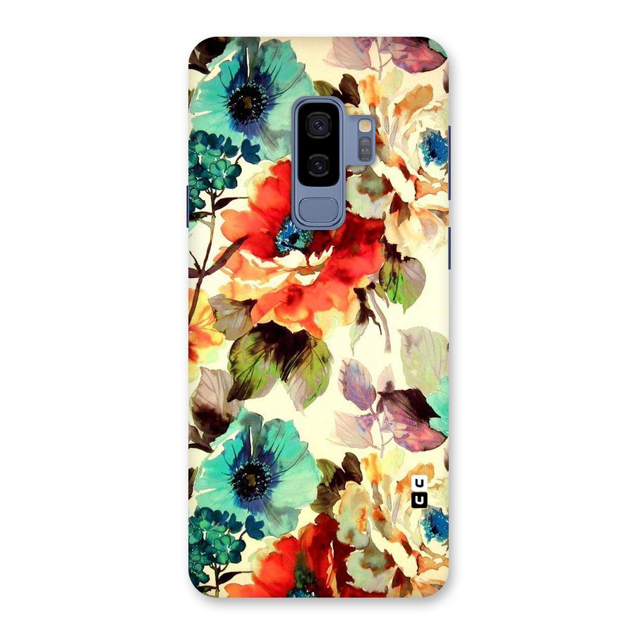 Artsy Bloom Flower Back Case for Galaxy S9 Plus