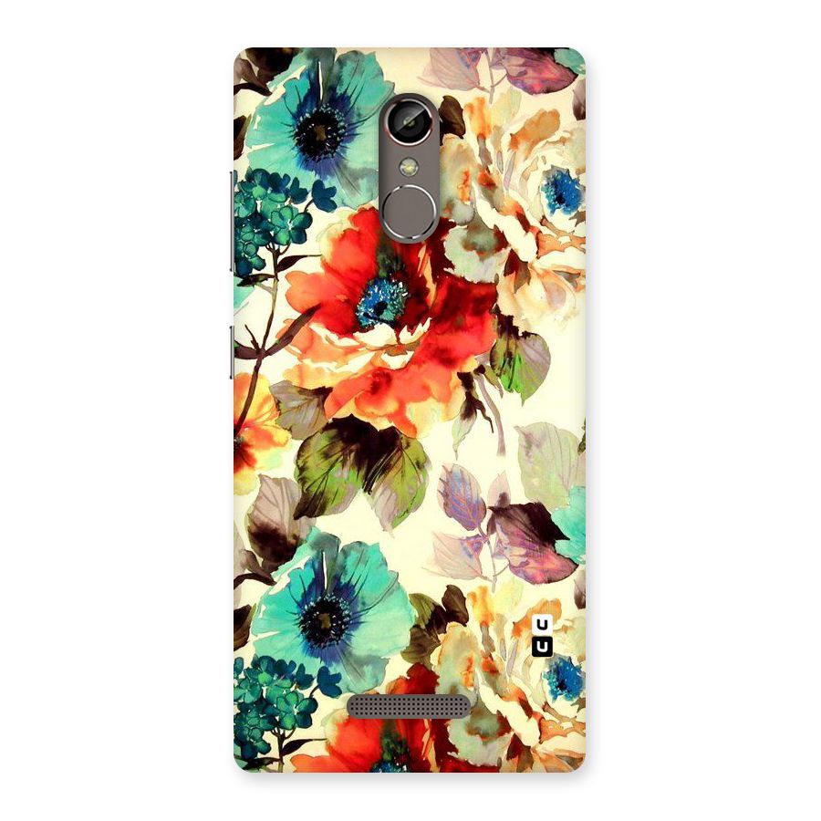 Artsy Bloom Flower Back Case for Gionee S6s