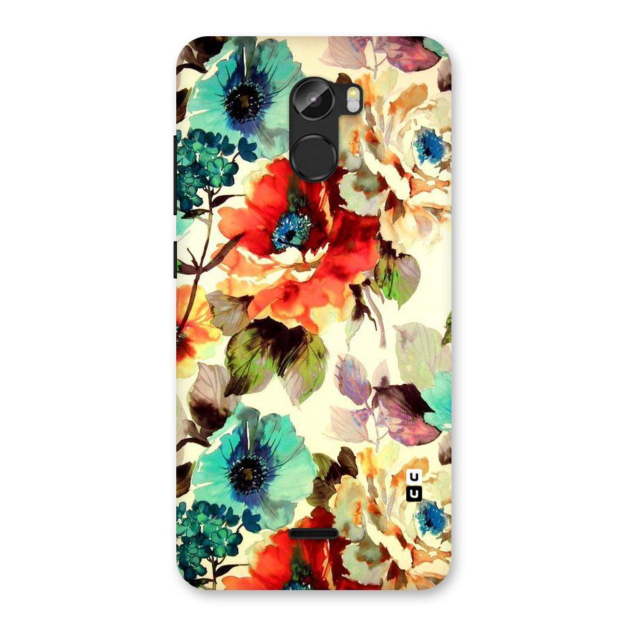 Artsy Bloom Flower Back Case for Gionee X1